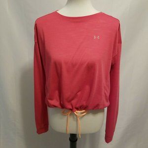 Under Armour Women's Pink Long Sleeve Top Size M